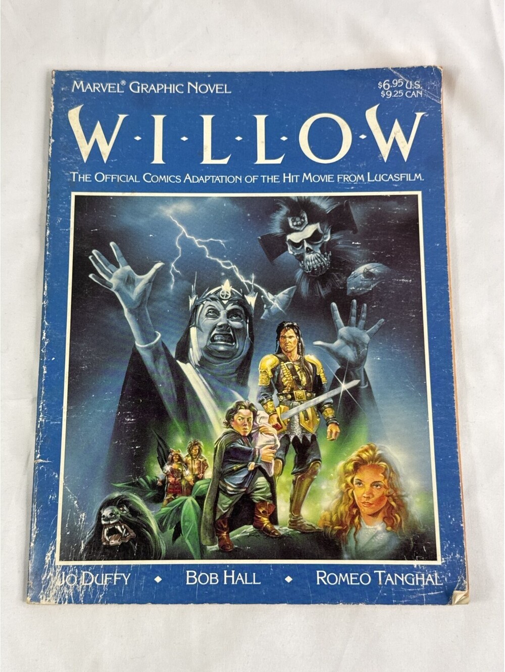 Marvel Comics Willow Illustrated Graphic Novel Book By Jo Duffy JL